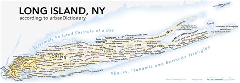 See more ideas about urban dictionary, urban, urban design. Long Island, according to Urban Dictionary OS 4942x1722 : MapPorn