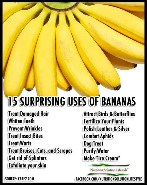 15 Surprising Uses Of Bananas Beauty Tips Inspirational Quotes Pictures Motivational