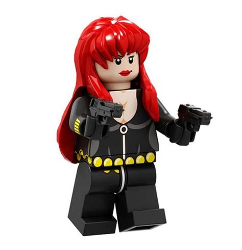 Black Widow Custom Marvel Dc Superheroes Minifigs Fit Lego P1693 Sg