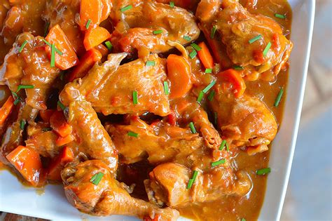 Stir in the mustard, star anise, cinnamon, celery, carrots and potatoes. How to cook chicken stew (step by step) | ZimboKitchen.com