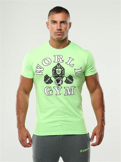 Each of them provides a different experience in terms of the support needed and effectiveness of the workout and thus the. World Gym Vintage Logo Gym T-Shirt | Gym tshirts ...