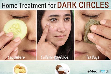 6 Home Remedies For Dark Circles Under Eyes Emedihealth