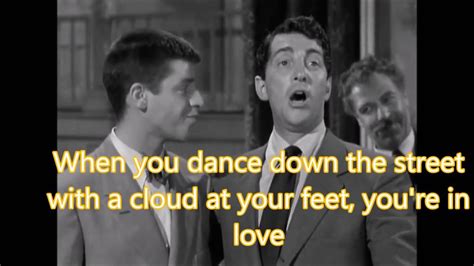 / cause now it's / hey mambo, mambo That's Amore (with lyrics) Dean Martin - YouTube in 2020 | Dean martin, Lyrics, Fun facts