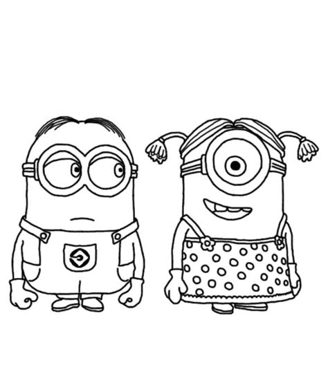 Minions coloring pages for kids. Printable Minions Coloring Pages - Coloring Home