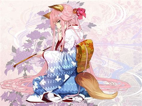 Anime Kitsune Phone Wallpaper Wallpaper Id 154306 Anime Anime Girls