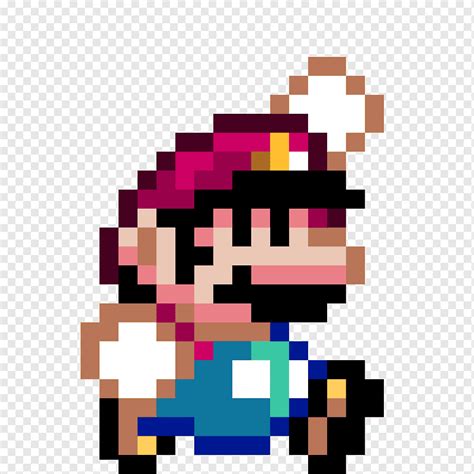 Super Mario Bros World Paper Pixel Art Transparent Png Reverasite