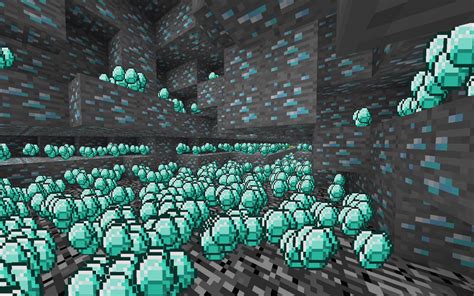 Minecraft Diamonds Wallpapers Wallpaper Cave
