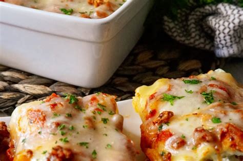 Lasagna Roll Ups Recipe Modern Meal Makeover