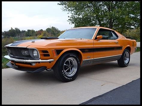 S90 1970 Ford Mustang Mach 1 Twister Edition 351 Ci 1 Of 48 Produced