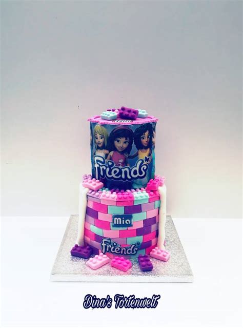 Lego Friends Cake Decorated Cake By Dinas Tortenwelt Cakesdecor