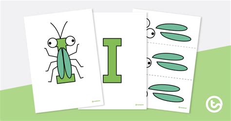 Letter Craft Activity I Is For Insect Teach Starter