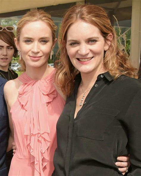 Emily Blunt And Felicity Her Sister Emily Blunt Emily Felicity