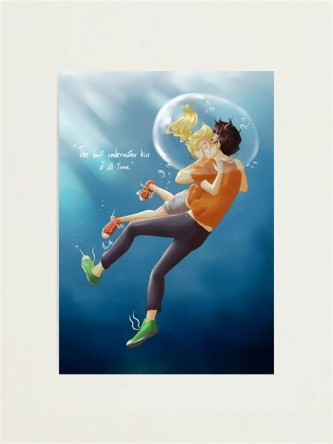 Percy Jackson And Annabeth Chase Percabeth Underwater Kiss
