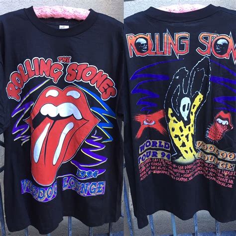 The Rolling Stones World Tour 94 Voodoo Lounge T Shirt Xl Ebay With