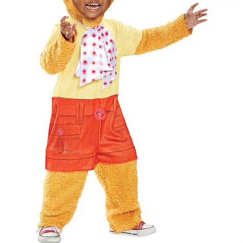 Fozzie Bear Costume For Toddlers Muppet Babies Party City
