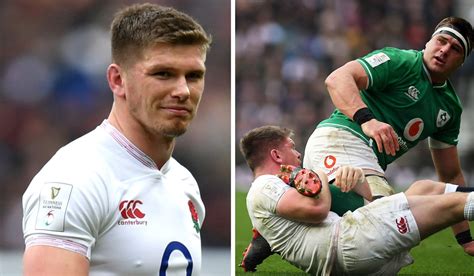 Watch Owen Farrell Blasted After Hilarious Tackle Attempt On Stander