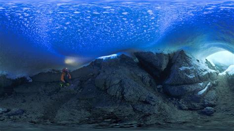 Antarcticas Volcanic Ice Caves Ice Cave Antarctica Underground Caves