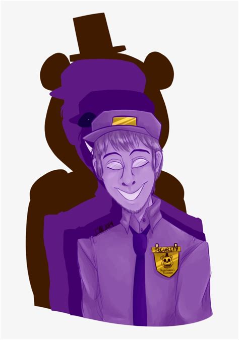 Purple Guy Golden Freddy Cartoon Transparent Png 740x1124 Free