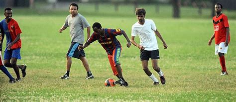 Pickup Soccer Games Give Many Nationalities A Place Where People Who