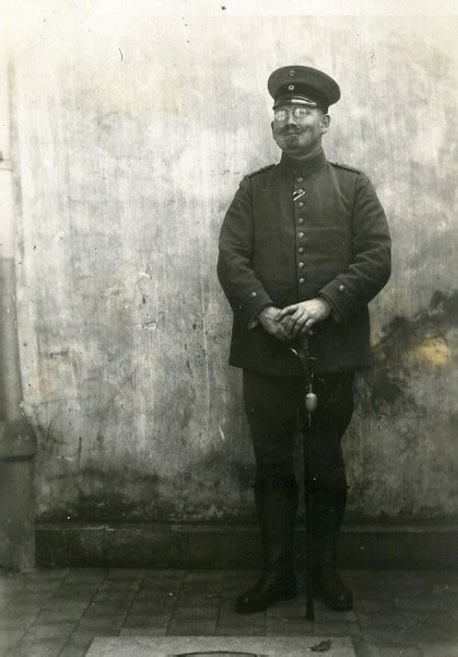 German Officer Standing Sword Uniform Street Germany Wwi Rppc Old Photo