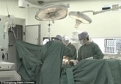 Chinese Man Has A In Wide Glass Ball Stuck In His Rectum Daily Mail