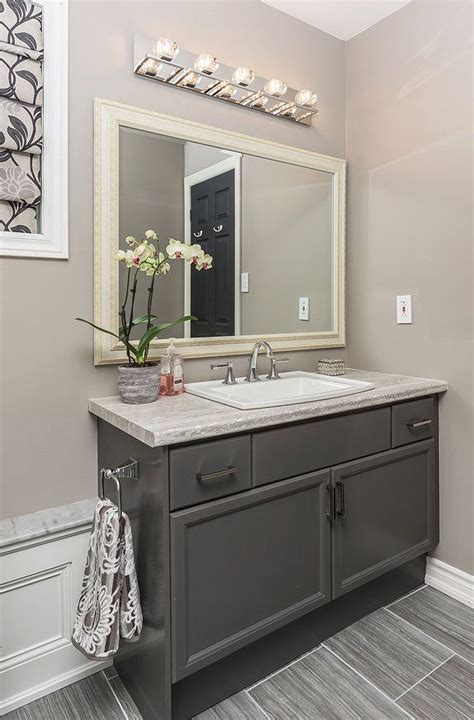 Colors That Go With Gray Bathroom Vanity In 2020 Grey Bathroom Vanity