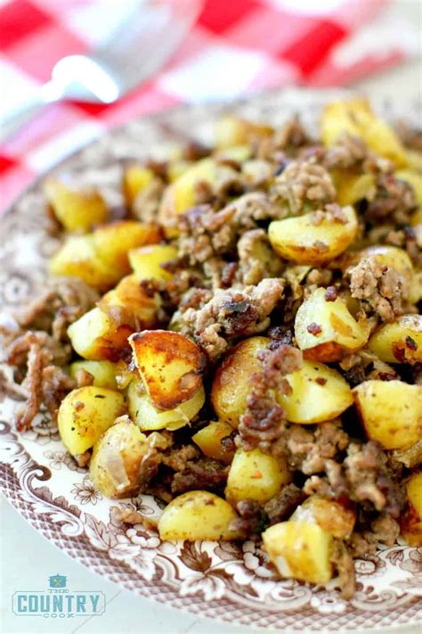 Ground Beef Potato Hash Busy Cooks Rezfoods Resep Masakan Indonesia