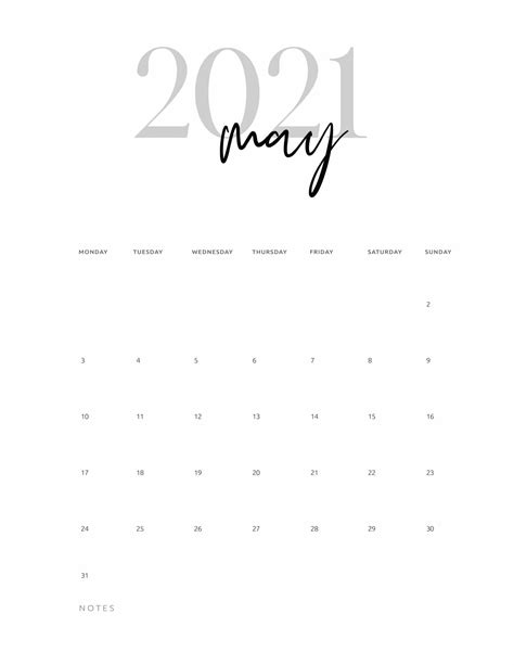 Free printable may 2021 calendar templates. 2021 Calendar Printable Cursive - World of Printables
