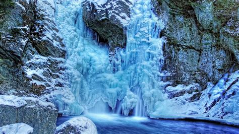 Frozen Waterfall 1920x1080 Frozen Waterfall Wallpaper Waterfall