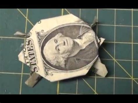 Dollar Origami - How To Make an Origami Turtle from a ...