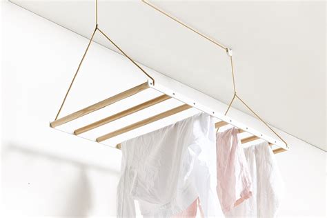 See more ideas about clothes line, ceiling and kitchen maid. A Laundry ceiling drying rack - Hack! | myDecorDiary