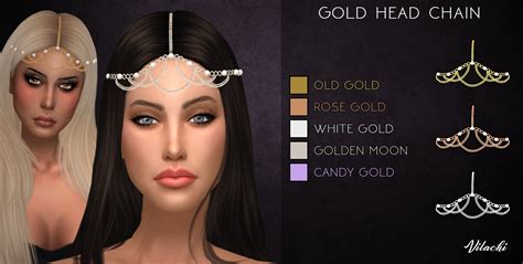 Vilachi Download Here So Here It Is The Gold Head Chain Sims 4