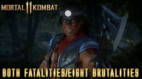 Mortal Kombat Both Fatalities Brutalities For Nightwolf P