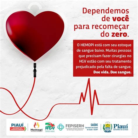 HGV lança campanha para incentivar doação de sangue