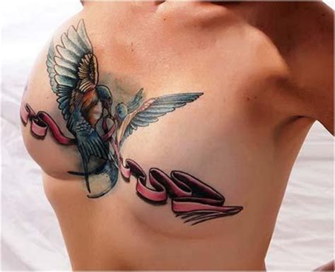 Though flat, these hyperrealistic images give. 21 Tattoos That Cover The Scars From Surviving Breast Cancer