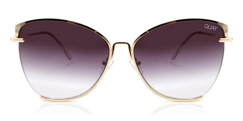 Quay Australia Qw 000412 Dusk To Dawn Gld Smk Sunglasses Gold Visiondirect Australia