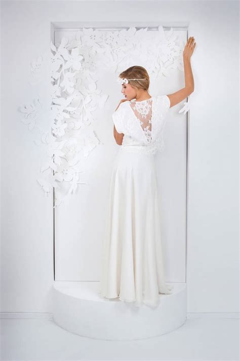 Zweiteilige brautkleider von piqyourdress im mix & match prinzip. Die Brautmode-Trends 2017: Mix and match mit Oberteil-Rock ...