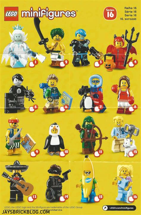View and download lego minifigures series 7 building instructions online. Review: LEGO Minifigures Series 16 - Jay's Brick Blog