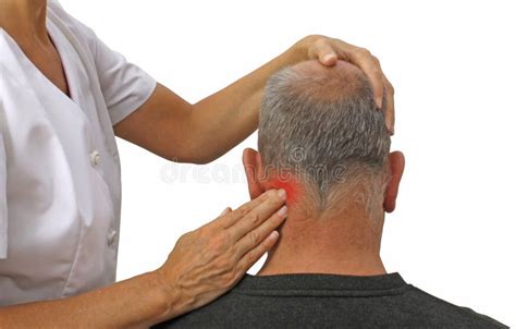 Sports Massage Technique On Cervical Muscles Stock Image Image Of Acupoint Cure 41425877