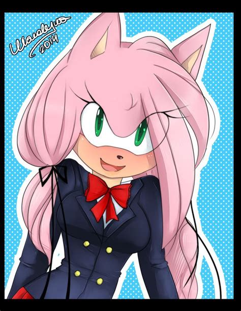 Amy Rose By Klaudy Na Sonic Pinterest Thoughts Comic And Make A Comic