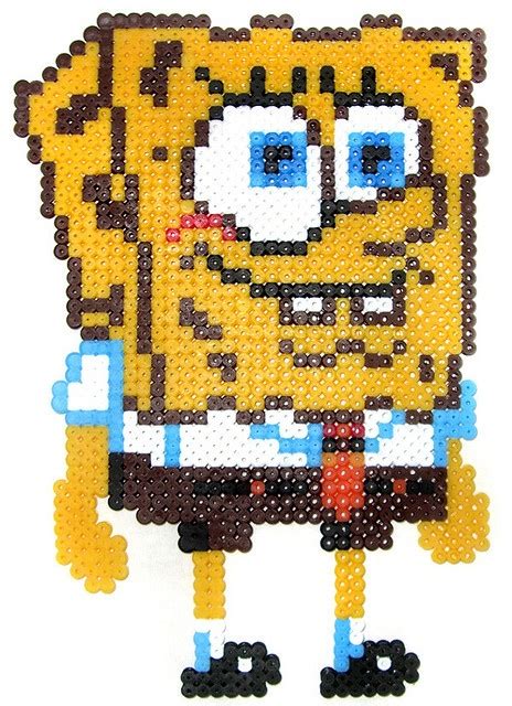 Images About Spongebob Pixel Art Perler Beads On Pinterest Bobs My