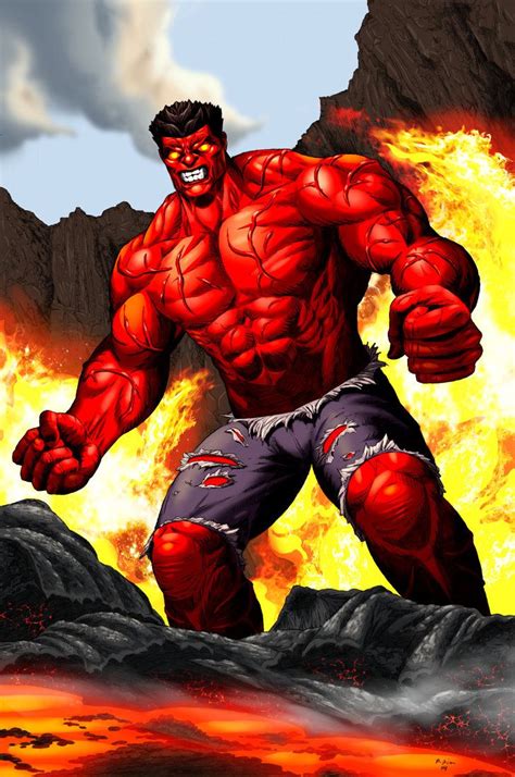 The Red Hulk By Mikekimart On Deviantart Red Hulk Hulk Art Hulk Marvel