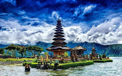 Lake Beratan Bali Indonesia Hd Wallpaper Peakpx