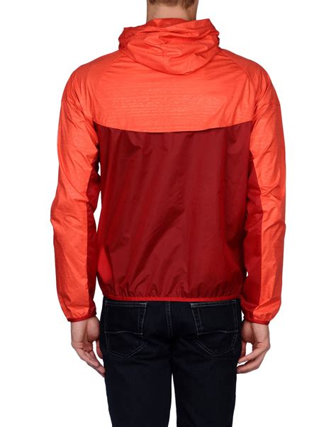 Nike Jacket In Red For Men Lyst