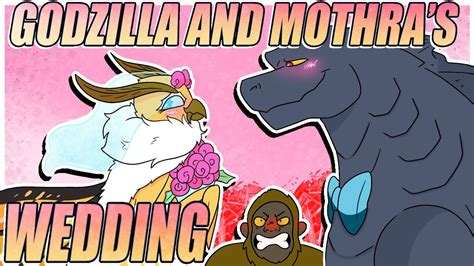 Godzilla Gvk Godzilla And Mothras Wedding Godzilla Comic Dub Youtube