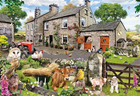 Farmyard Friends 100 Pieces Gibsons Puzzle Warehouse