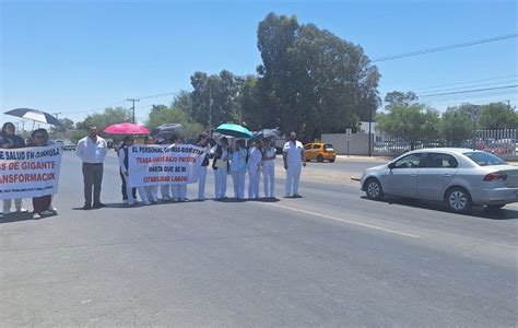 Realizan Trabajadores De La Salud Bloqueo En Perif Rico Noticieros Grem