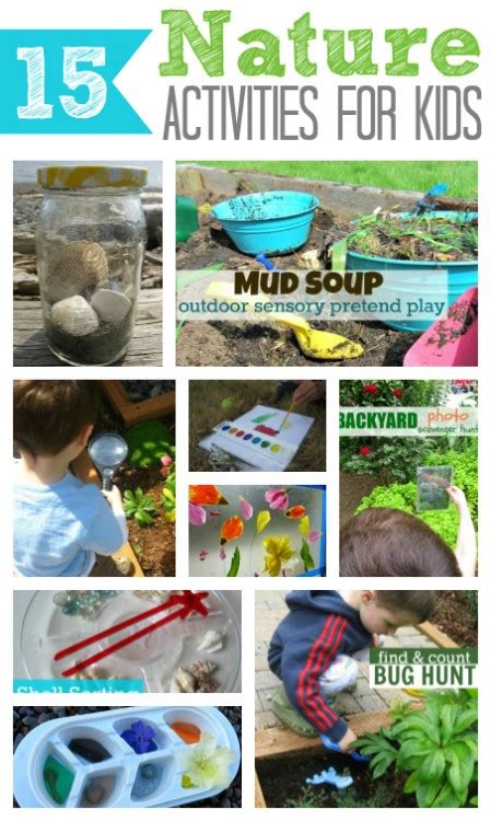 15 Nature Activities For Kids No Time For Flash Cards
