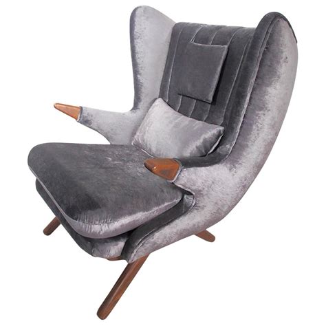 Wing Chair Designed By Svend Skipper And Produced In Denmark In The