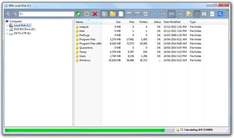 Folder Sizes In Windows Explorer